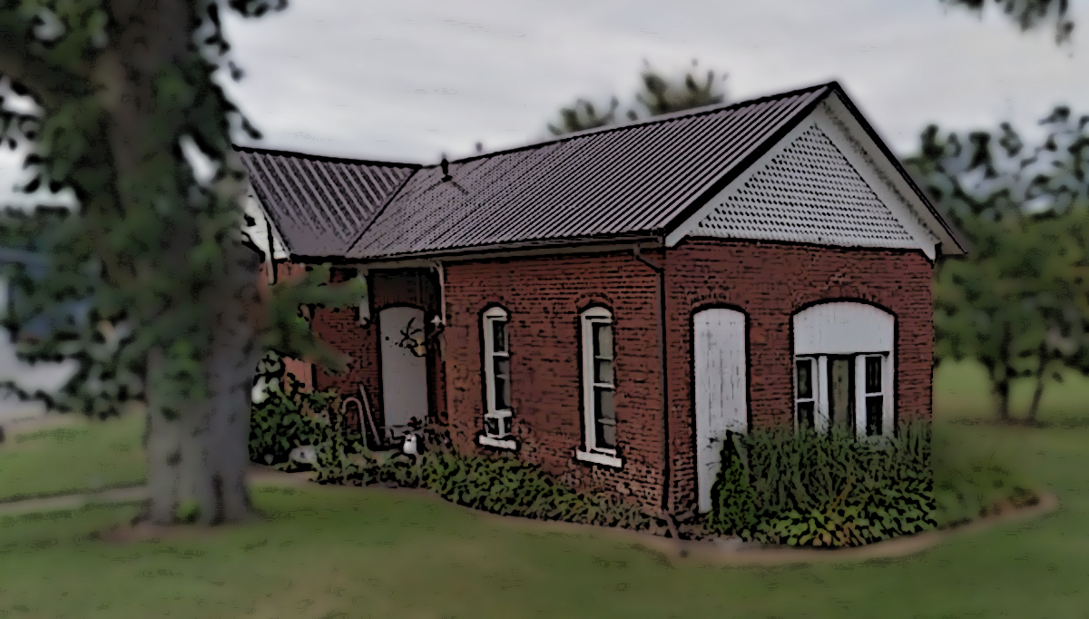 The Flaccus Brothers house on Front Street SW in New Philadelphia, Ohio, 2018. (Source: google.com)