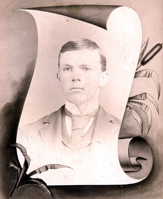 William Dawson around the time of his marriage, c. 1895. (Source: ancestry.com)