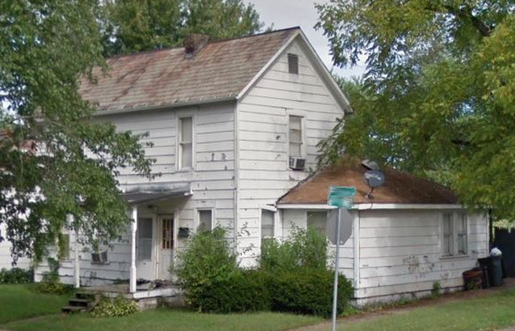 The Brown house on West Front Street, New Philadelphia, 2018. (Source: google.com)