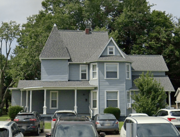 The Maurer House on Ray Avenue NW, New Philadelphia, Ohio, 2023. (Source: google,com)