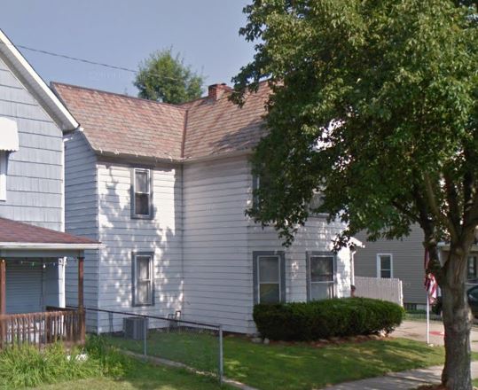 The Glatfelter House on 2nd Street SW in New Philadelphia, Ohio, 2014. (Source: google.com)
