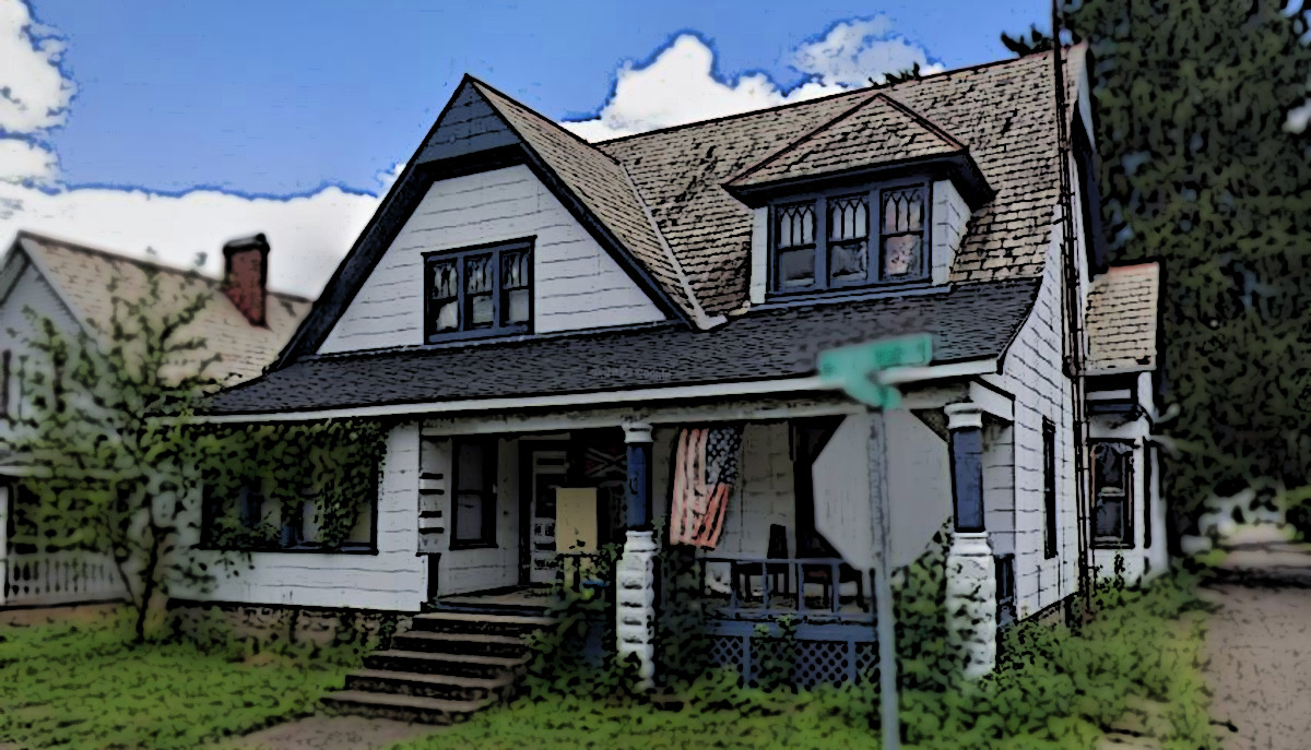 The Shaffer House in New Philadelphia, Ohio, 2023. (Source: google.com)