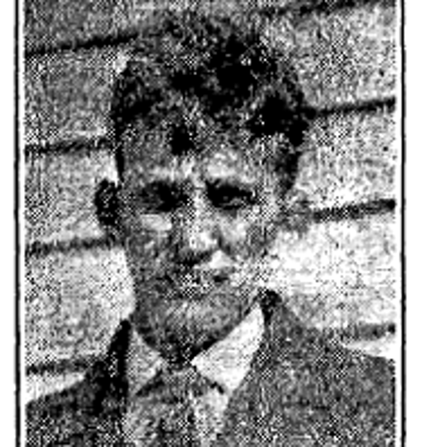 William Herron, unknown date, printed in a Canton newspaper in 1928. (Source: newspaperarchive.com)
