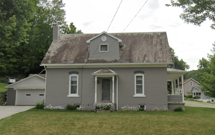 The Schmidt House in New Philadelphia, Ohio, 2023. (Source: google.com)