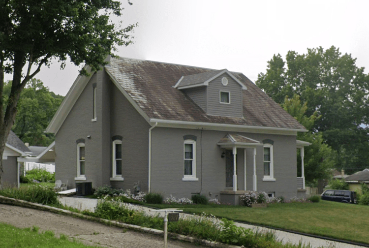 The Schmidt House in New Philadelphia, Ohio, 2023. (Source: google.com)