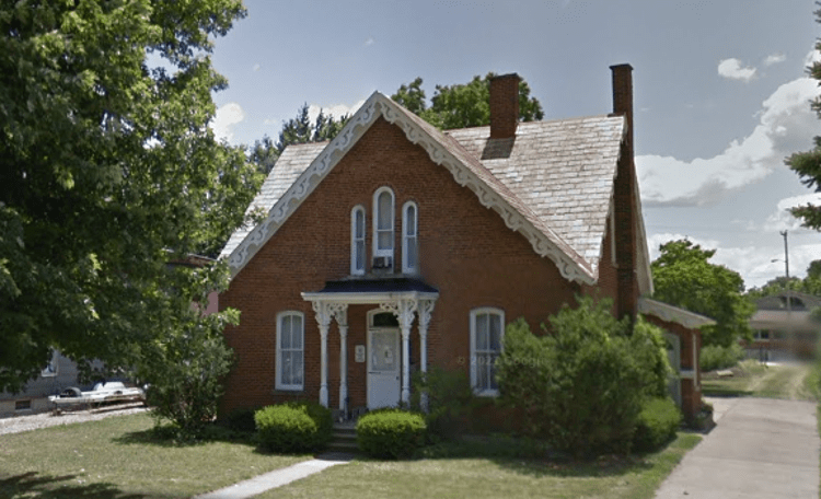 The house that was numbered 418 West Fair in the 1920s, 2012. (Source: google.com)