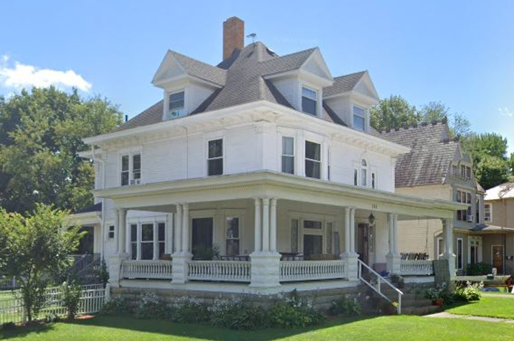 The Senhauser House on North Boradway, 2023. (Source: google.com)