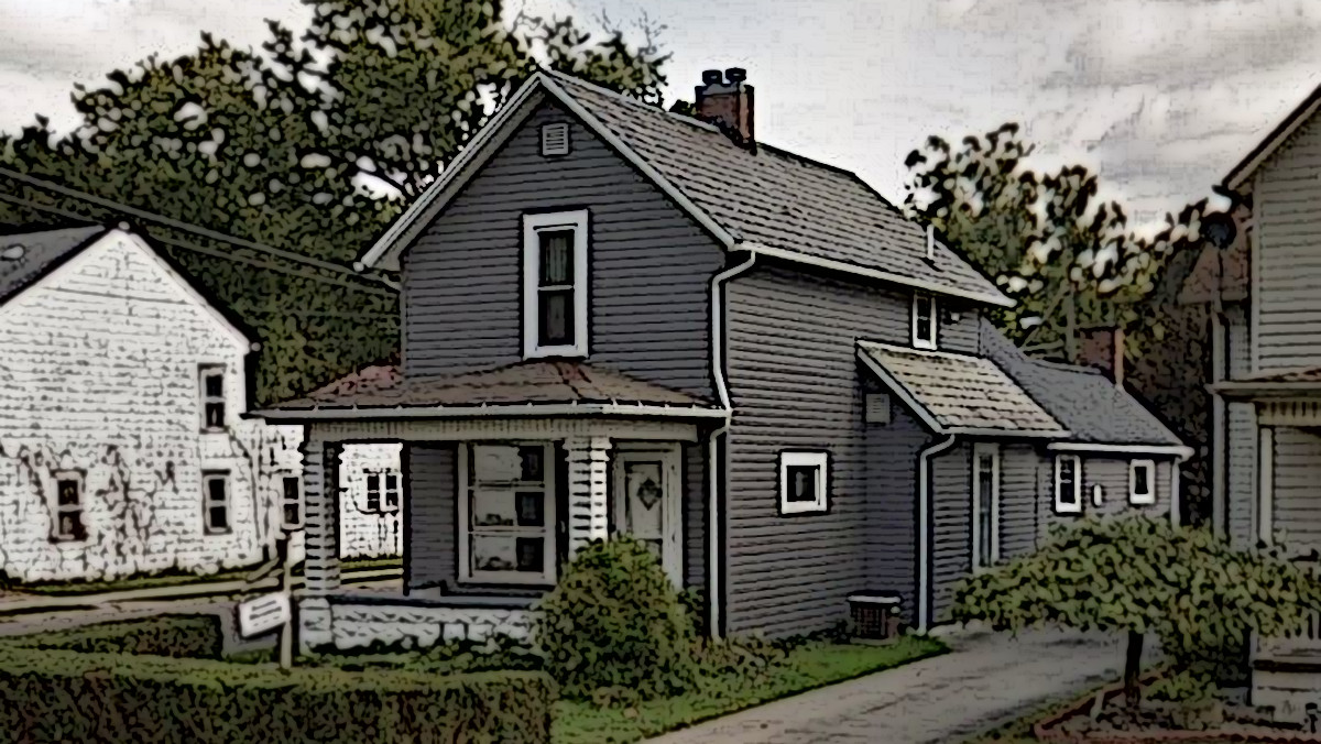 The Stocksdale Family house on Beaver Dam Avenue in New Philadelphia, Ohio, 2019. (Source: google.com)