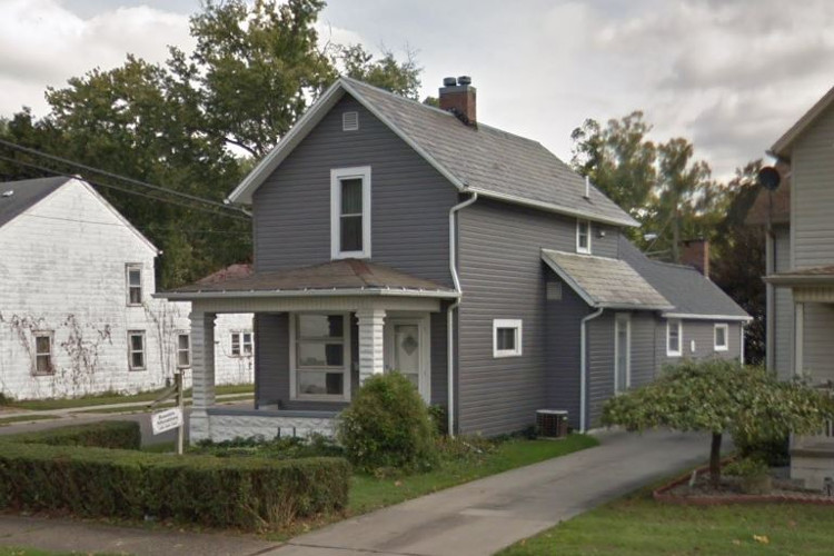 The Stocksdale House on Beaver Avenue Northeast in New Philadelphia, Ohio, 2019. (Source: google.com)