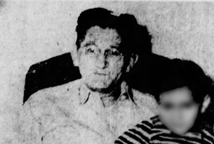 Mayor-elect of Bolivar Bernard J. Christman's photograph in the paper the day after John Myers's murder, November 1947. (Source: newspapers.com)