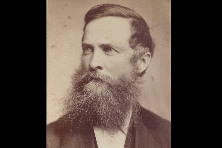 Uriah Jesse Knisely, c. 1875. (Source: ancestry.com)