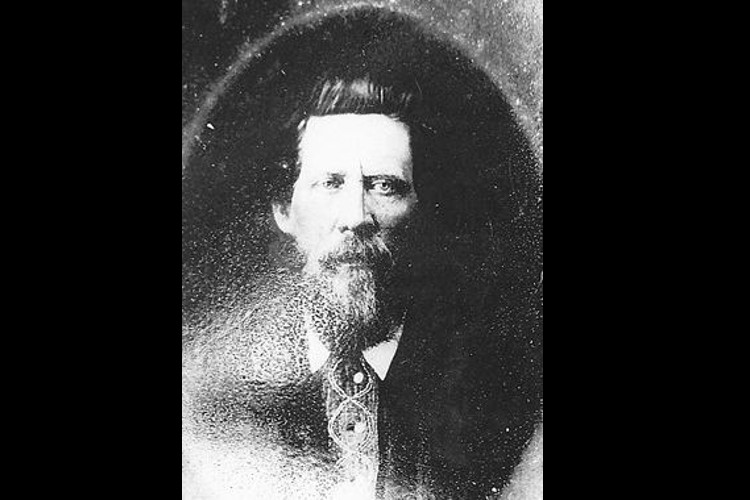 Valentine Shuler, c. 1870. (Source: https://daviesscountyhistoricalsociety.com/1865/06/28/978/)