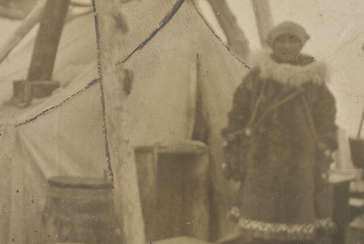 Ada Blackjack on the day she was rescued, September 1923. (Source: /collections.dartmouth.edu)