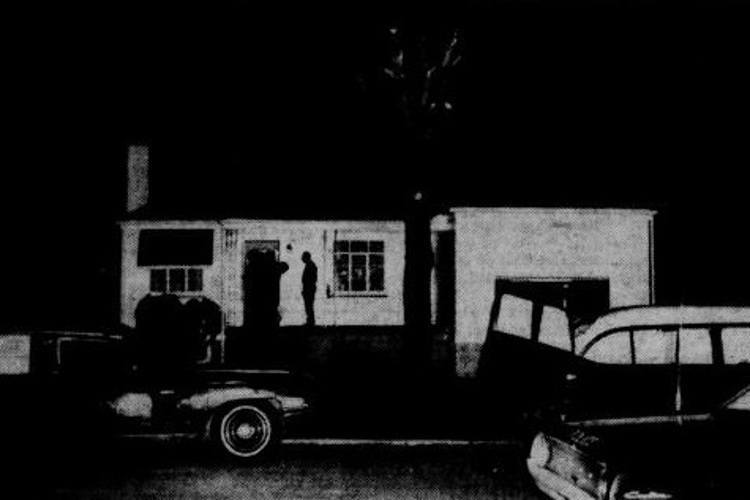The Herbert House on 11th Street NE, February 1964. (Source: newspaperarchive.com)