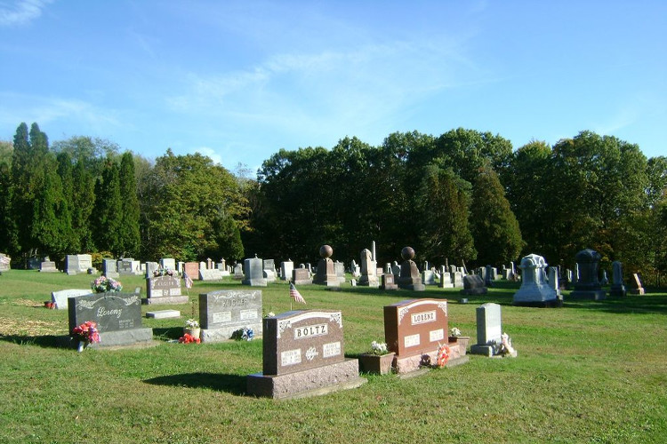 Photo of Stone Creek Cemetery, 2013. (Source: findagrave.com)