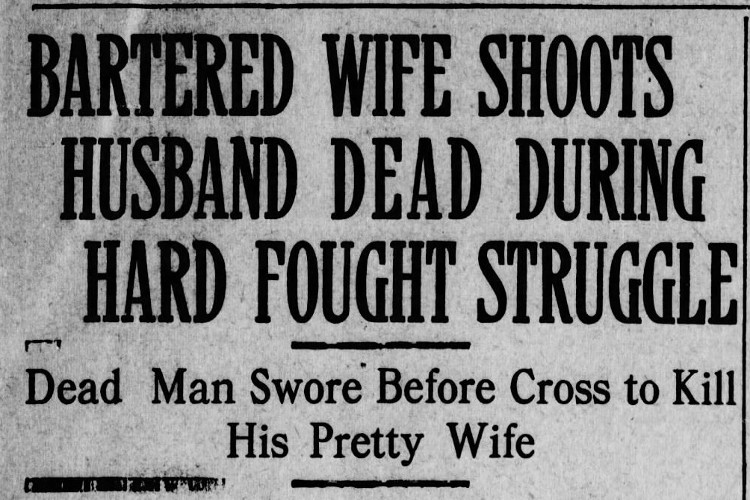 New Philadelphia, Ohio newspaper headline on the shooting of Antonio Sinibaldi, July 1913. (Source: newspapers.com)