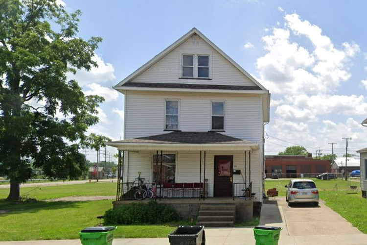 The Bruck home on Walnut Street, Dover, Ohio, 2025. (Source: google.com)