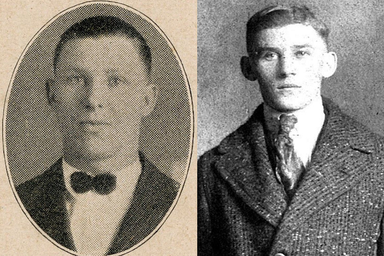 Photographs of Ludwig Demattio (L) and Marcus Renicker (R). c. 1930. (Source: findagrave.com)