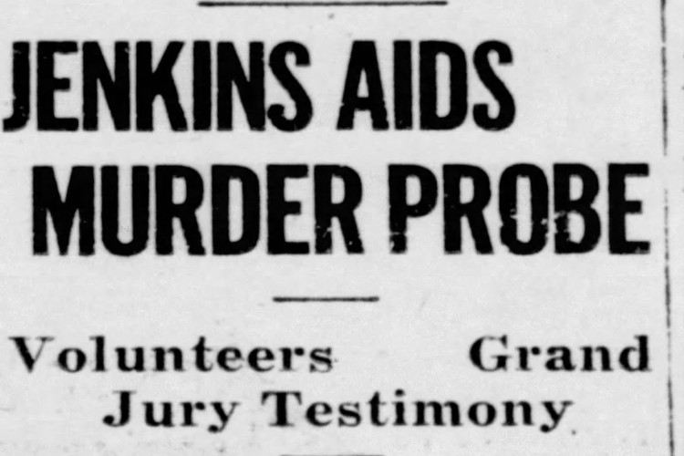 New Philadelphia, Ohio newspaper headline on the investigation into the killing of Harry Snyder, May 1940. (Source: newspapers.com)