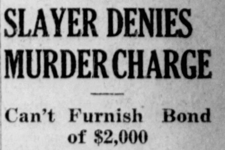 New Philadelphia, Ohio newspaper headline Willa May Ware killing of William Ware, February 1928. (Source: newspapers.com)