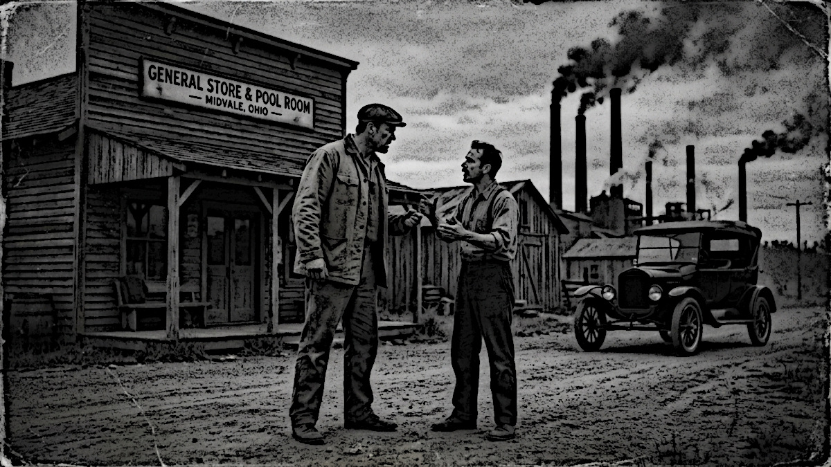 ai generated image depicting the argument between Fred Hostetler and Alex Paleas, 2026. (Source: Flow)